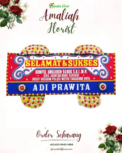 Karangan Bunga Ucapan Selamat di Sukosari